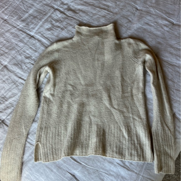 Madewell Inland Turtleneck Sweater in Cream size small - Picture 5 of 8